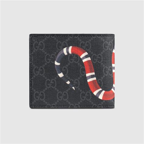 gucci web gg supreme coin wallet white|gucci snakeskin wallet.